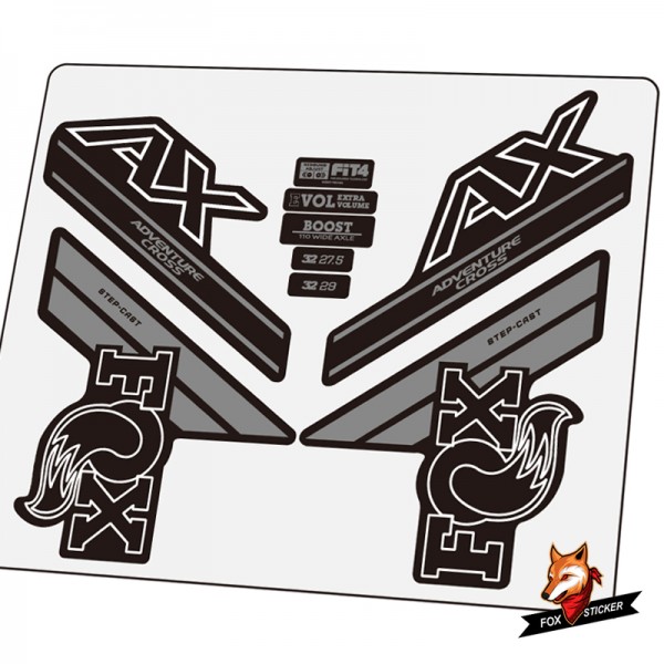 Mountain Bicycle Fork Decal Stickers for FOX-AX